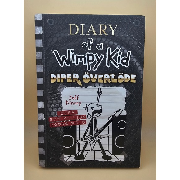 Diary of a Wimpy Kid Diper Overlode Hardcover‎ Book Kids Chapter Novel - Picture 1 of 3